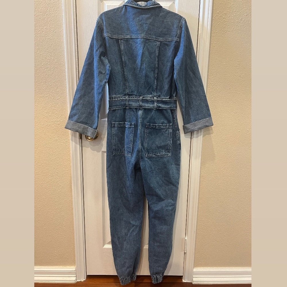Fashion Nova Day Trips Denim Jumpsuit - Picture 4 of 10